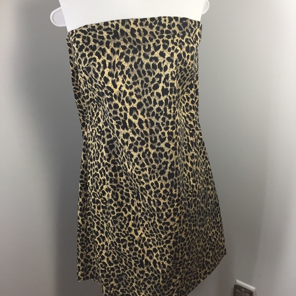lane bryant leopard dress